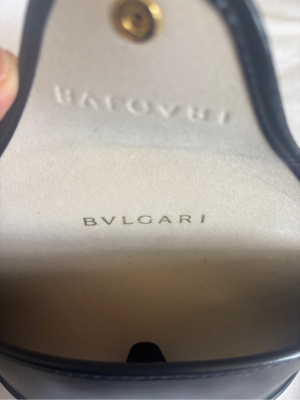 Bvlgari Black/Silver tone Sunglasses with Crystal-Embellished Silver Temples - Picture 9 of 10